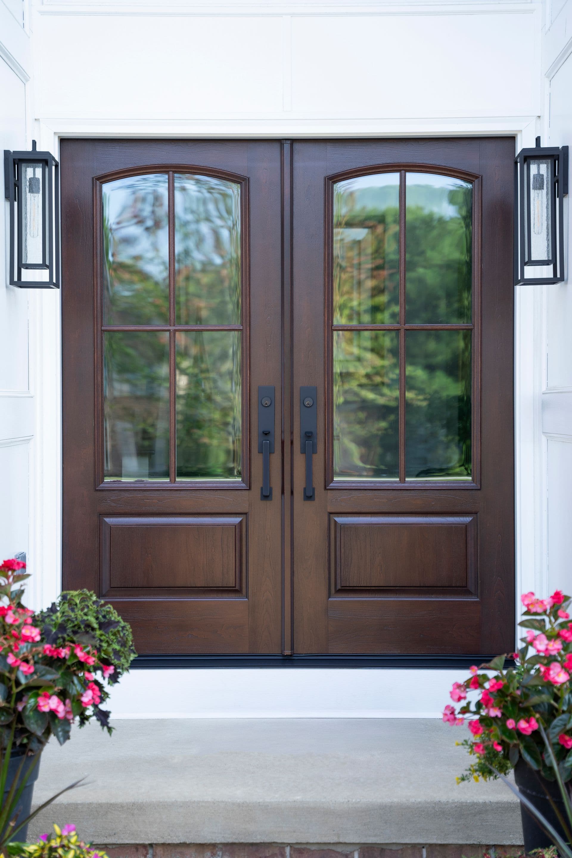 Double Fiberglass Entry Door